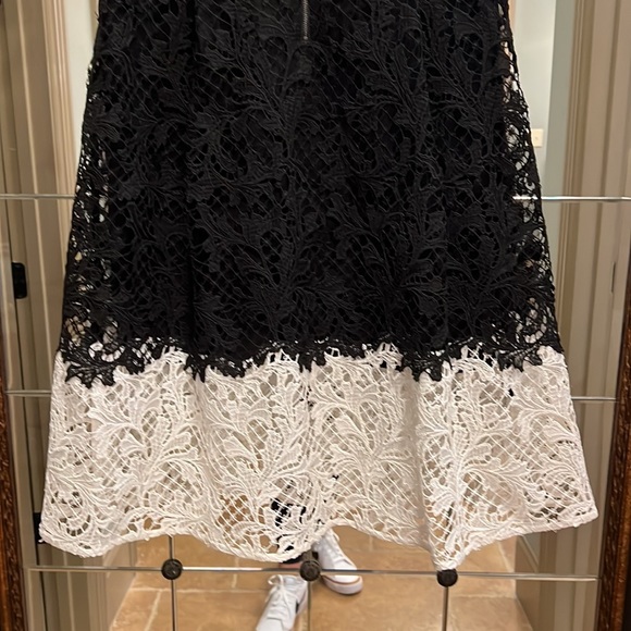 Women’s black lace dress sachin&babin noir size 10 - Picture 7 of 10
